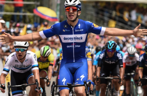 345506_BLU Radio. Álvaro Hodeg en el Tour Colombia // Foto: AFP