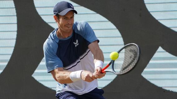 Andy Murray, en el ATP de Stuttgart Andy Murray, en el ATP de Stuttgart