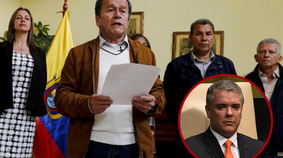 316412_BLU RADIO. ELN-ivan Duque /Foto: AFP