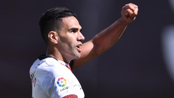 Falcao García, en Rayo Vallecano Falcao García, en Rayo Vallecano