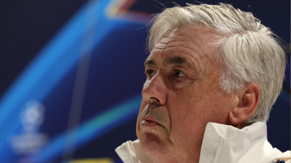Carlo Ancelotti, entrenador del Real Madrid. Carlo Ancelotti, entrenador del Real Madrid.