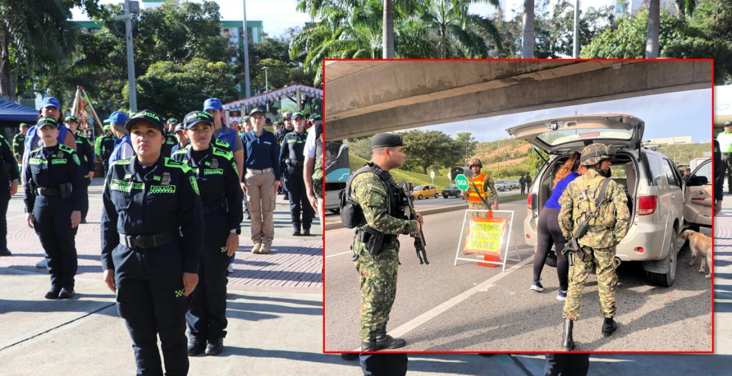 Aumenta la seguridad en Santander tras tensión por paro armado 