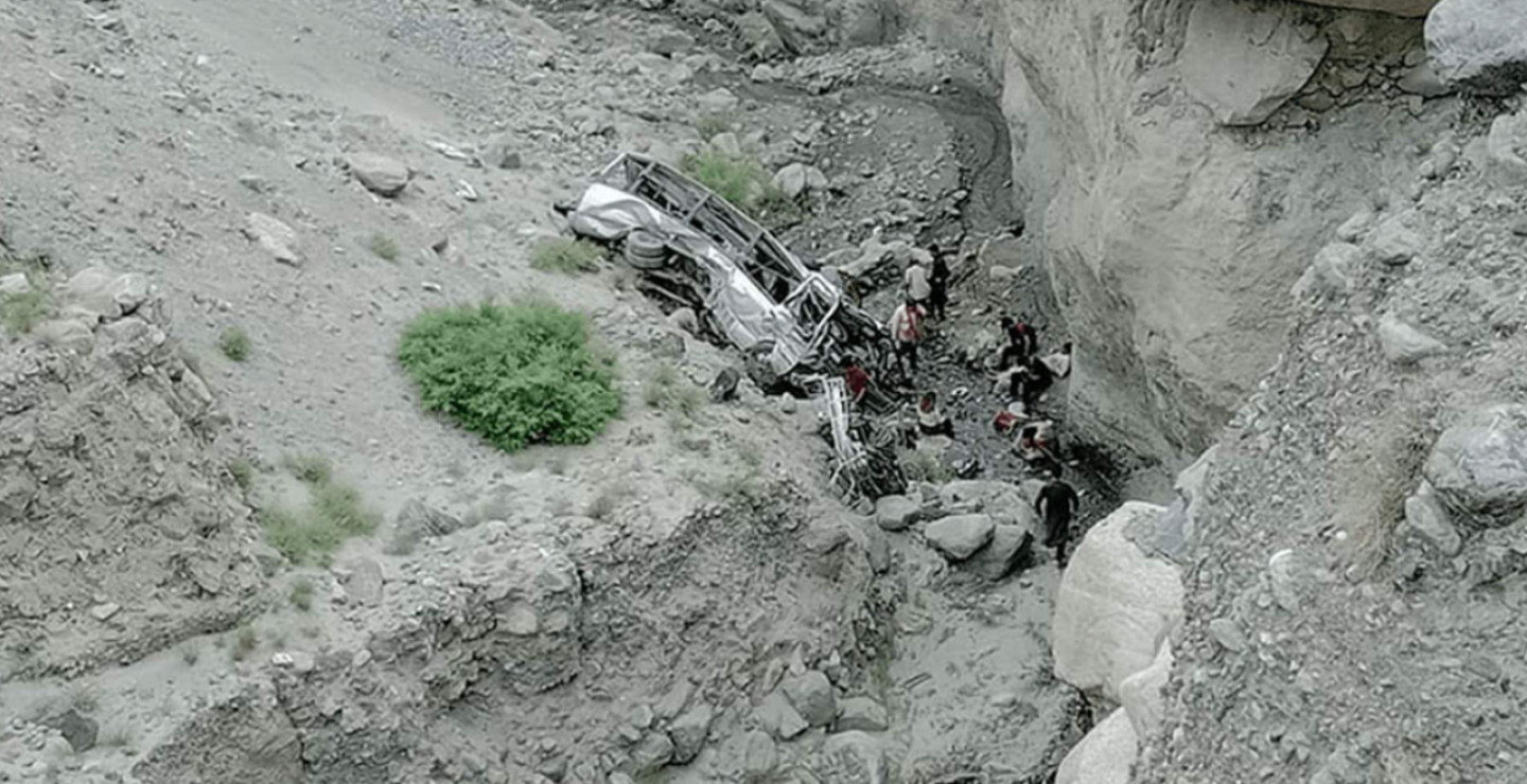 Accidente en Irán