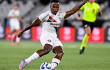 Jhon Arias en acción de juego con Fluminense frente a Botafogo por el Brasileirao. 