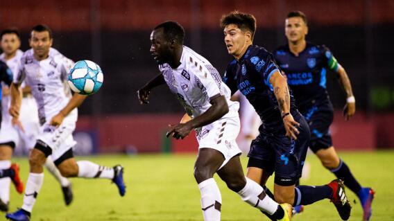 José Luis Sinisterra, delantero colombiano de Platense José Luis Sinisterra, delantero colombiano de Platense
