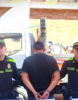 Capturado con vehículo robado en San Gil 