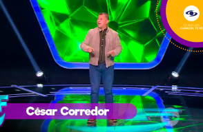 César Corredor en Sábados Felices.