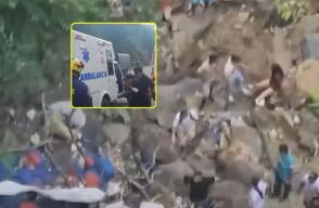 Salen a la luz las nuevas imágenes del grave accidente de bus escolar en Medellín