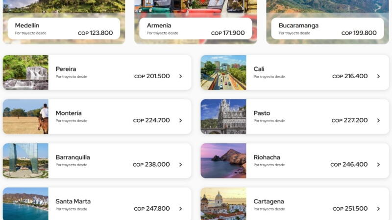 Promociones de tiquetes baratos en Colombia Promociones de tiquetes baratos en Colombia