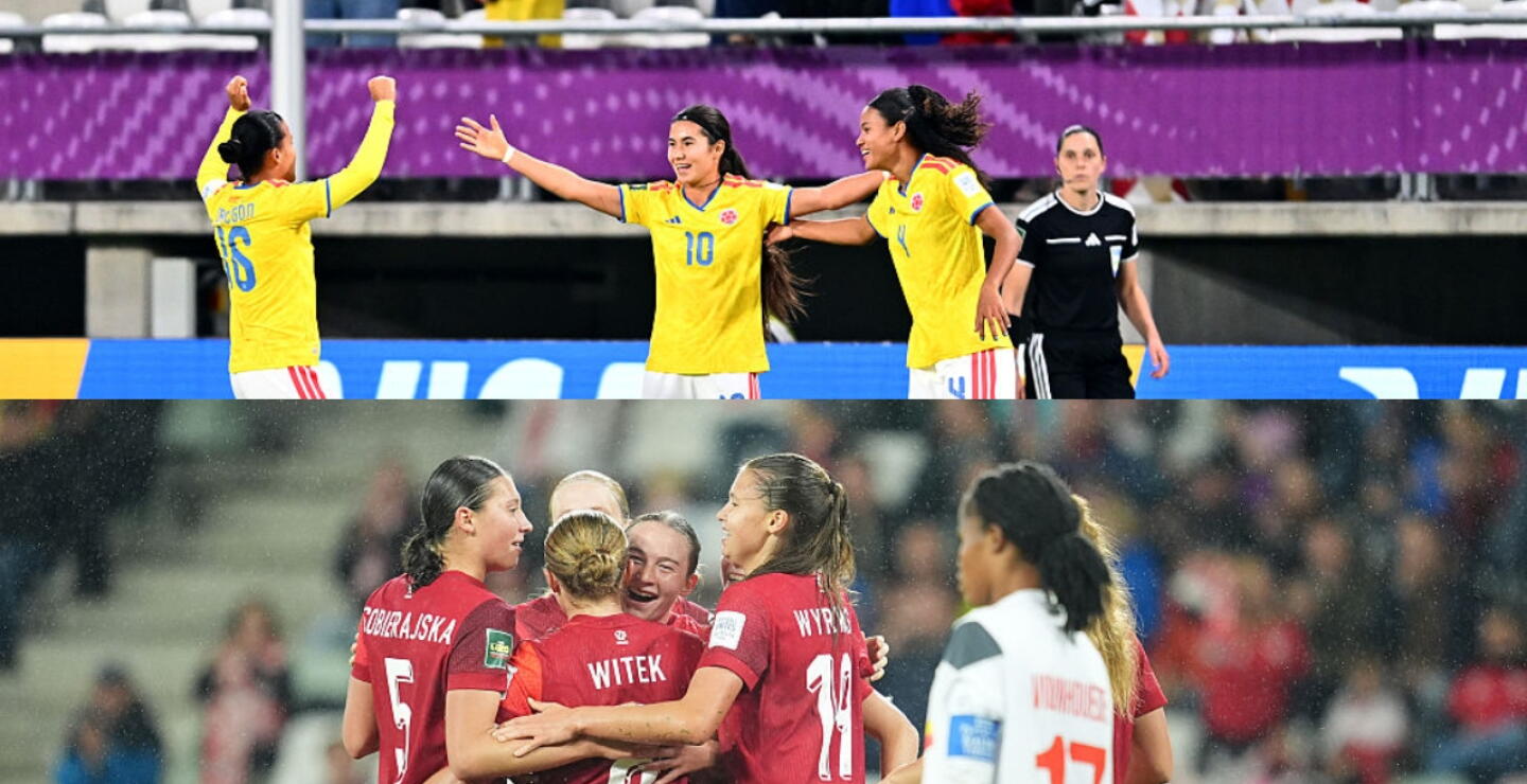 Colombia y Polonia se enfrentan en los octavos de final del Mundial Femenino Sub-20.