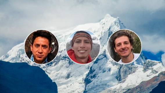 Buscan tres montañistas desaparecidos mientras bajaban el nevado Huascarán en Perú: enviaron mensaje