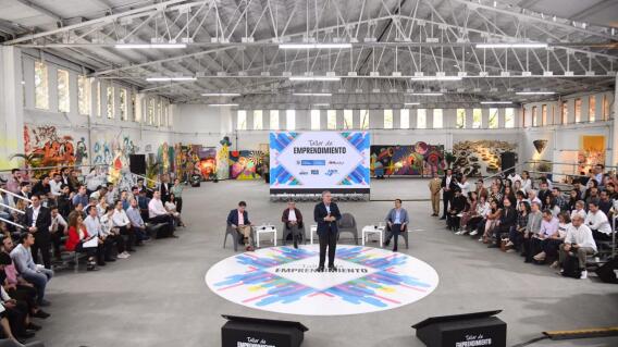 346299_BLU Radio// Iván Duque en taller de emprendimiento de la ANDI en Medellín. Foto: Presidencia