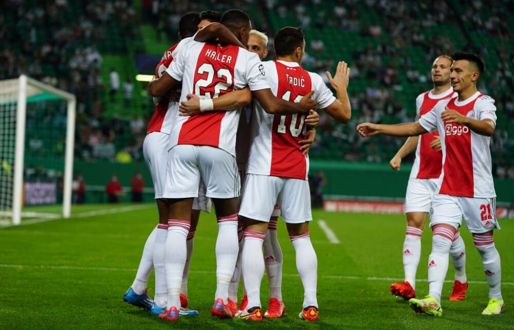 Sporting Lisboa vs Ajax (1-5) resumen y estadísticas del partido