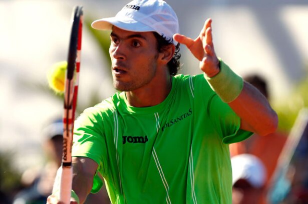 Santiago Giraldo. Imagen del Abierto Mexicano de Tenis