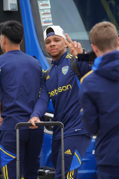 Frank Fabra rumbo a Brasil, por la final de la Copa Libertadores.  Frank Fabra rumbo a Brasil, por la final de la Copa Libertadores.