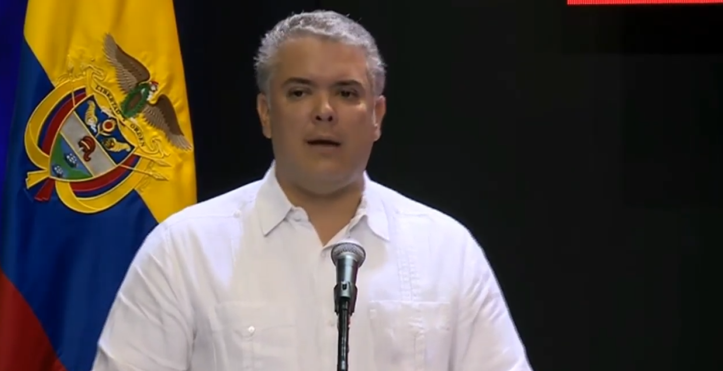 341999_BLU Radio // Iván Duque en Barranquilla. Foto: Tomada de video