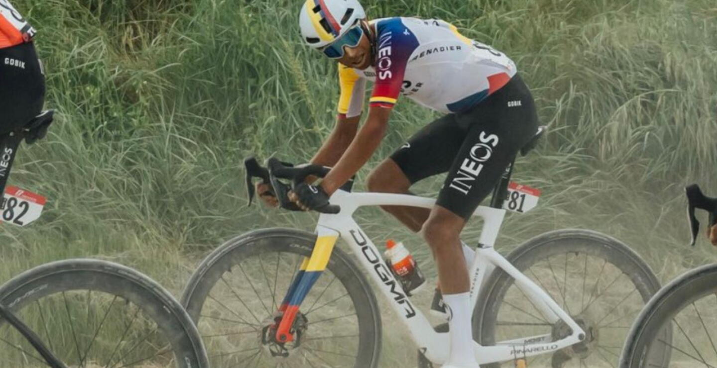 Egan Bernal, ciclista colombiano.