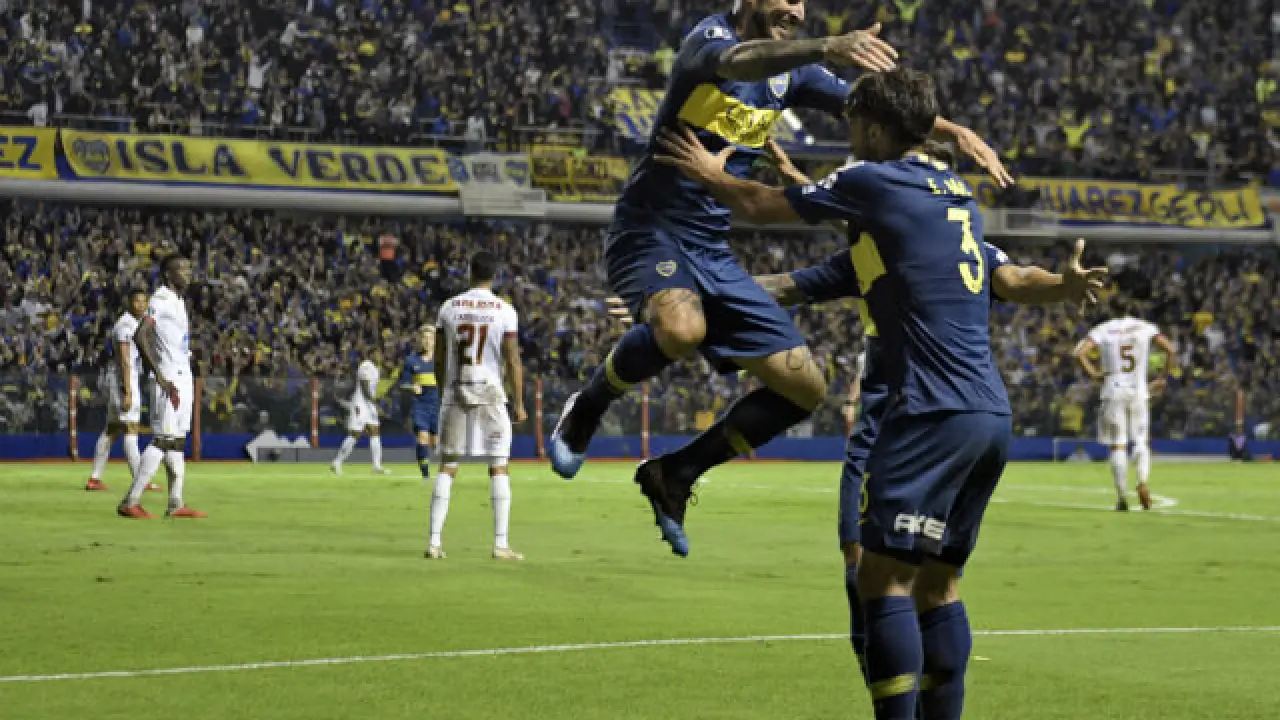 Reviva los goles con los que Boca Juniors venció 3-0 al Deportes Tolima