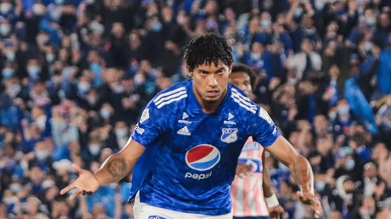 Juan Carlos Pereira, jugador de Millonarios Juan Carlos Pereira, jugador de Millonarios