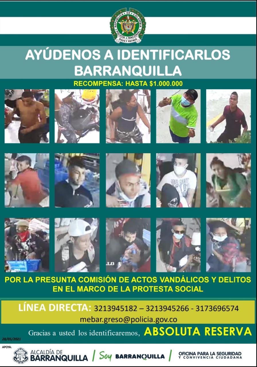 Cartel más buscados en Barranquilla 4