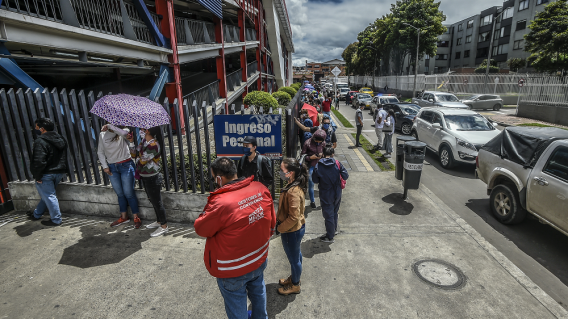 368214_Coronavirus Colombia. Foto: AFP