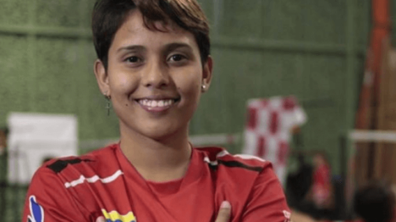 Michelle Martínez Machuca, de 22 años, era instructora de bádminton. Foto: Club Poona Badminton Medellin