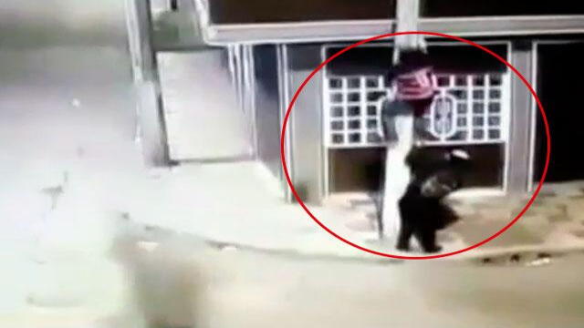 Trepándose por los postes y escalando por las ventanas, así roban en ...