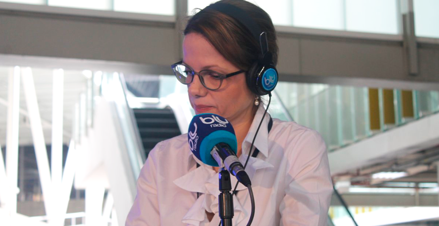 276621_BLU Radio Ana Cristina Restrepo / Foto: Blu Radio