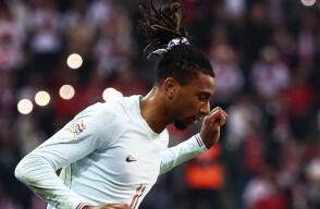 La Selección de Francia juega en la Liga de Naciones. 