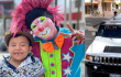 Niño con síndrome de Down en su fiesta de grado