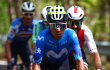 Nairo Quintana, ciclista colombiano del Movistar Team, se destacó en la montaña del Giro de Italia 2025