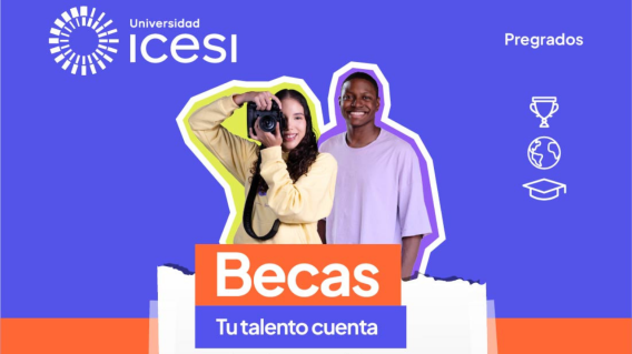 Icesi abre becas para jóvenes de todo el país de hasta el 100% del plan de estudios