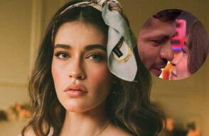 Isa, eliminada del Desafío, se dio un pico con el exparticipante CJ: Deisy no paró de reír