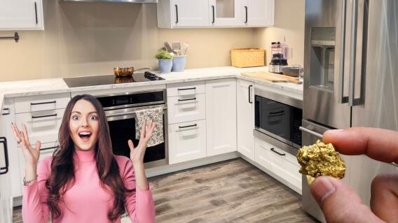 ¿Lo tiene en casa? Este es el electrodoméstico que contiene oro de 22 quilates: no es el microondas