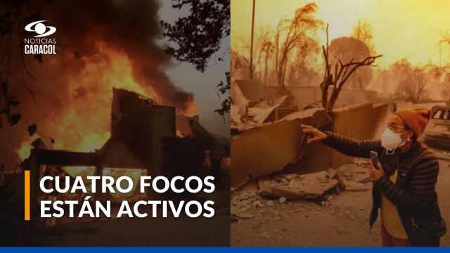 Emergencia en California: sube a cinco el número de muertos por incendios forestales
Emergencia en California: sube a cinco el número de muertos por incendios forestales