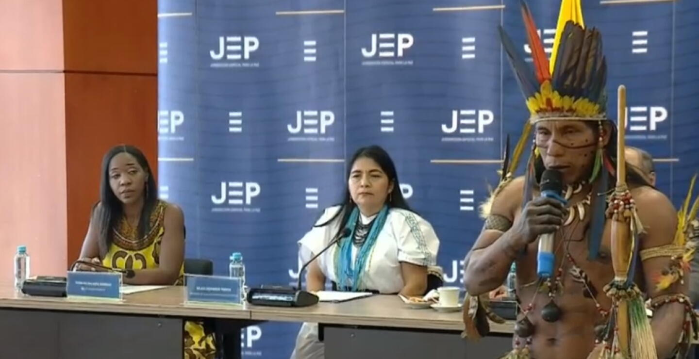 Crímenes contra grupos étnicos en Colombia dejaron 1,3 millones de víctimas, revela la JEP