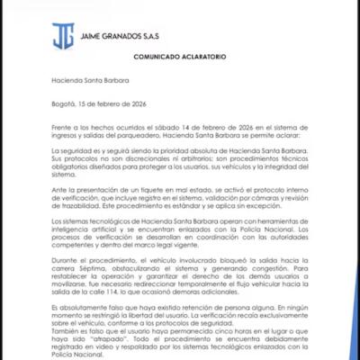 Comunicado en el caso de Víctor Molina Afanador