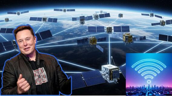 Imagen referencial de Starlink el Internet global de Elon Musk Imagen referencial de Starlink el Internet global de Elon Musk
