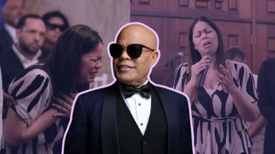 Hija de Rubby Pérez conmueve con canción que cantó en funeral del artista Hija de Rubby Pérez conmueve con canción que cantó en funeral del artista
