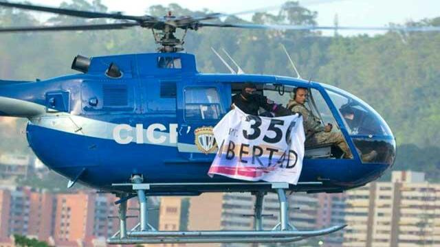 Maduro va tras Óscar Pérez, señalado de pilotear helicóptero que lanzó artefactos a TSJ de Venezuela