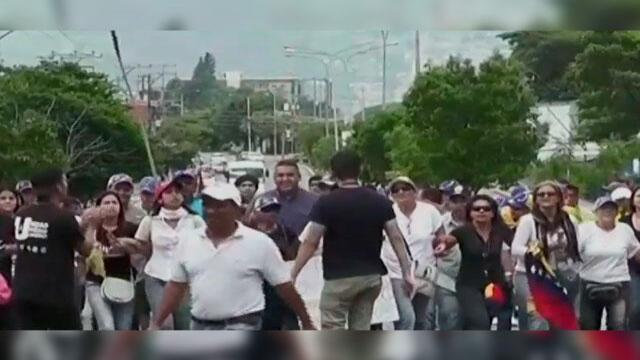 Marcha de mujeres en Táchira para rechazar violencia de la Guardia Bolivariana