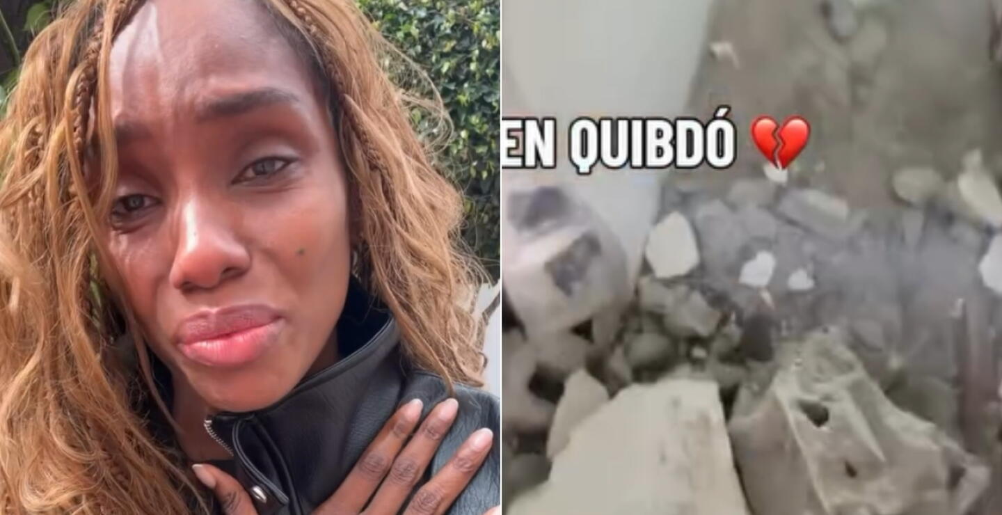 El drama que vive reconocida exreina tras perder su casa en medio del terremoto de 7,4 que sacudió al Chocó