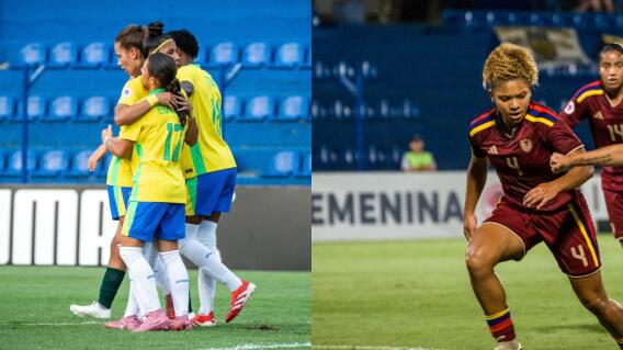 Brasil y Venezuela se enfrentan en el Sudamericano femenino Sub-20.