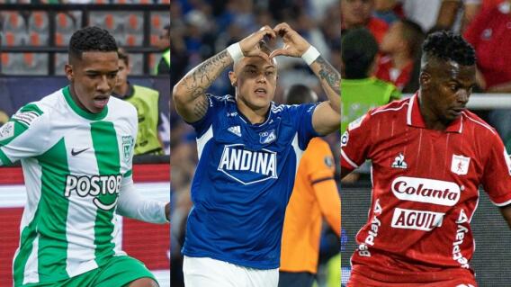 Nacional, Millonarios y América de Cali.jpg Nacional, Millonarios y América de Cali.jpg