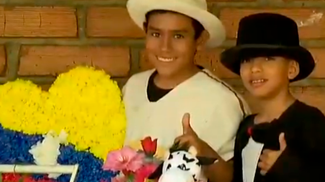  La fiesta de la Feria de las Flores también llegó a centro infantil de San Cristóbal