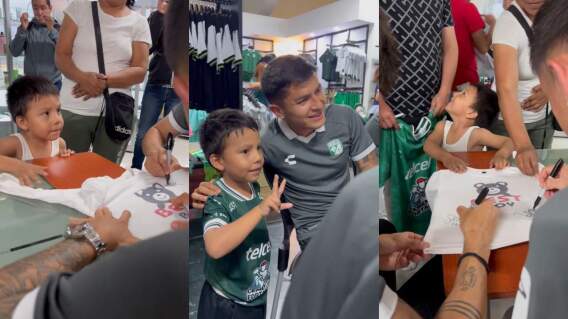 niño hincha del Club León niño hincha del Club León