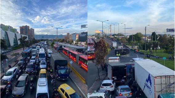 Accidente calle 80 Accidente calle 80