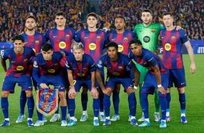 La formación titular del Barcelona contra Atlético de Madrid por la ida de los cuartos de final de la Champions League. 
