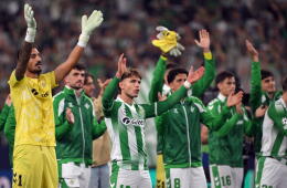 Betis se impuso al Feyenoord en la Champions League. 