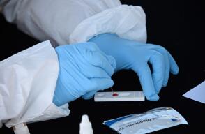 373404_Test coronavirus. Foto: AFP